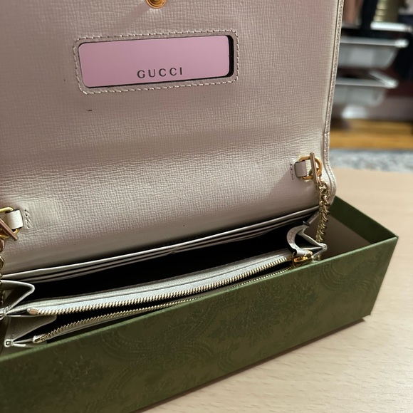 AUTHENTIC GUCCI HORSEBIT 1955 WALLET WITH CHAIN #Crossbody #ShoulderBag #Clutch - Picture 10 of 17